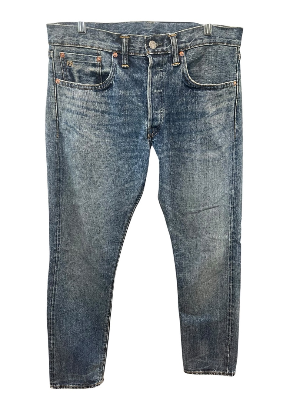 RRL Double RL Japan Woven Selvedge Denim Slim Fit Jeans Men’s 32x30 Blue
